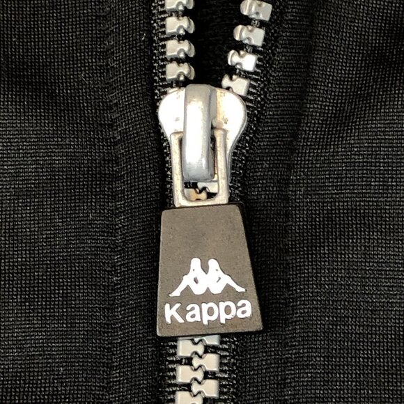 Kappa Juventus Team Warm Up Black Zip Jacket Size Men’s Size Medium Serie A - Picture 7 of 11